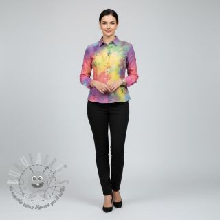 Tessuto di cotone EMBROIDERY Tie dye Della design A