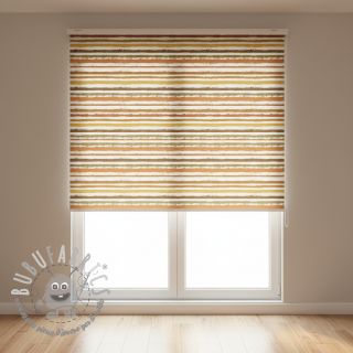 Tessuto di cotone Small stripes Snoozy brick