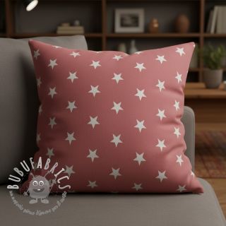 Tessuto di cotone Stars blush