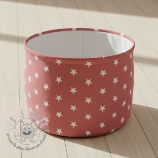 Tessuto di cotone Stars blush