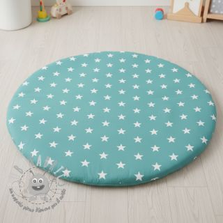 Tessuto di cotone Stars fresh sage