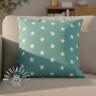 Tessuto di cotone Stars fresh sage