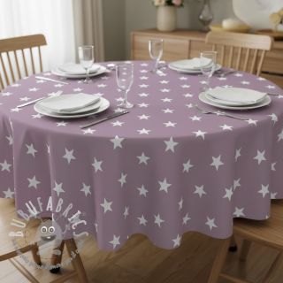 Tessuto di cotone Stars lilac