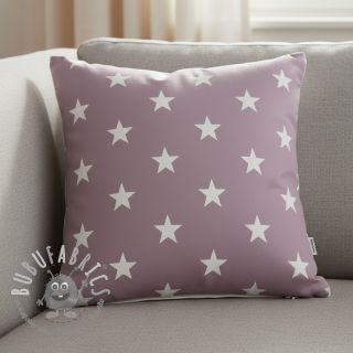 Tessuto di cotone Stars lilac