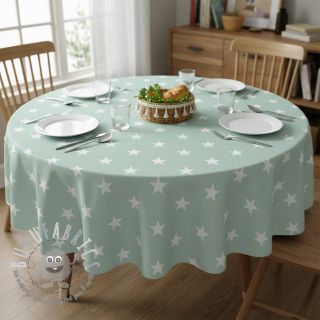 Tessuto di cotone Stars mint