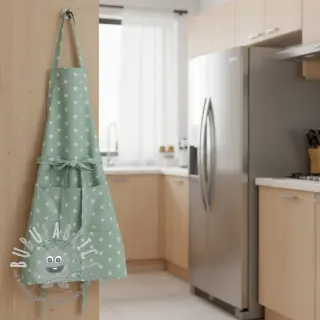 Tessuto di cotone Stars mint