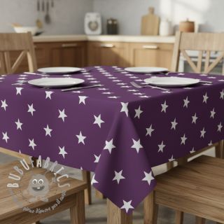 Tessuto di cotone Stars purple