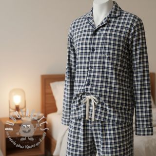 Tessuto di cotone YARN DYED CHECK BRUSHED Silva design B