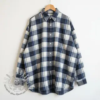 Tessuto di cotone YARN DYED CHECK BRUSHED Silva design A
