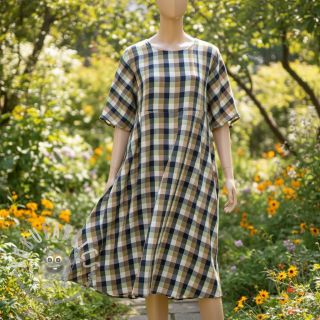 Tessuto di cotone YARN DYED Square pickle