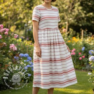 Tessuto di cotone YARN DYED Structure brique