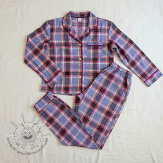 Tessuto di cotone YARN DYED LUREX Check purple