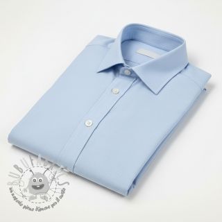 Popeline di cotone baby light blue