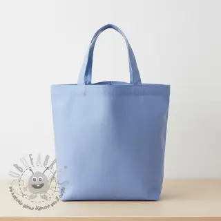 Popeline di cotone dark sky blue