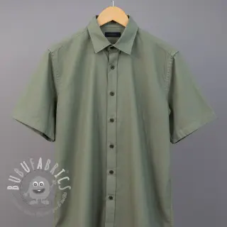 Popeline di cotone olive