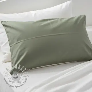 Popeline di cotone olive