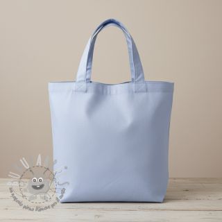 Popeline di cotone light blue lavender