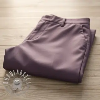 Popeline di cotone plum