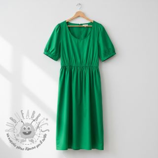 Popeline di cotone kelly green