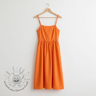 Popeline di cotone tangerine