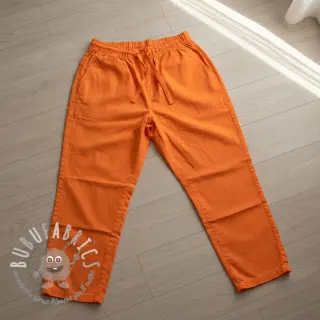 Popeline di cotone tangerine