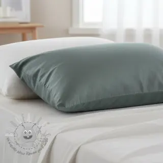 Popeline di cotone ocean green
