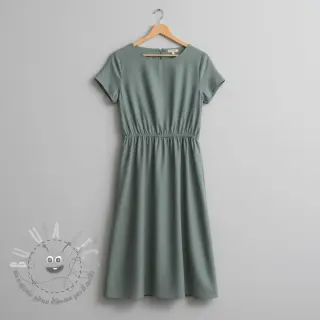 Popeline di cotone ocean green