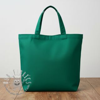 Popeline di cotone dark emerald