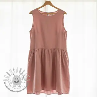 Popeline di cotone dark rose