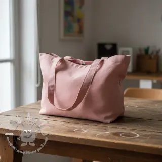 Popeline di cotone dark rose