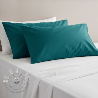 Popeline di cotone forest petrol