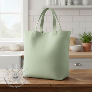 Popeline di cotone sage