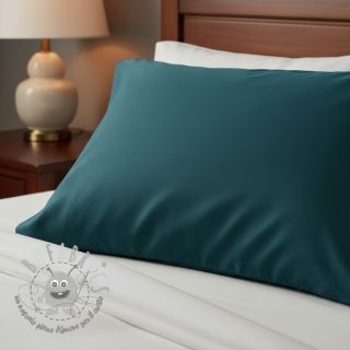 Popeline di cotone dark cyan