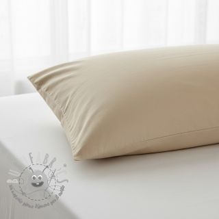 Popeline di cotone beige