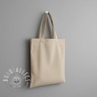 Popeline di cotone beige