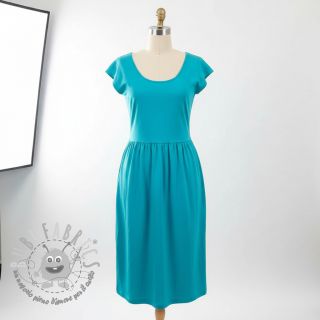 Popeline di cotone light turquoise