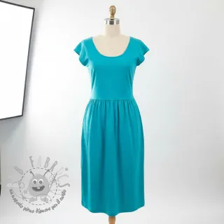 Popeline di cotone light turquoise