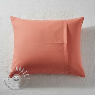 Popeline di cotone coral