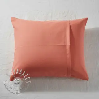 Popeline di cotone coral