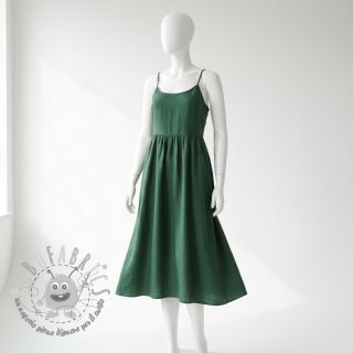 Popeline di cotone dark green