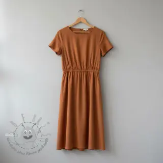 Popeline di cotone rust
