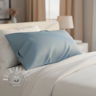 Popeline di cotone light indigo