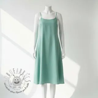Popeline di cotone fresh sage