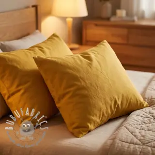 Popeline di cotone ochre