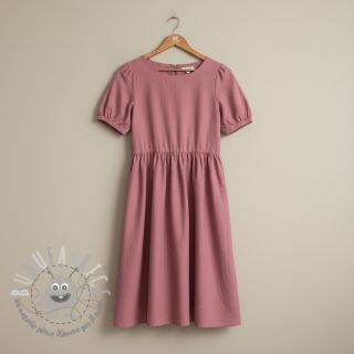 Popeline di cotone mauve