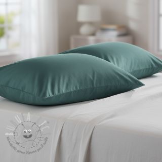 Popeline di cotone dark petrol