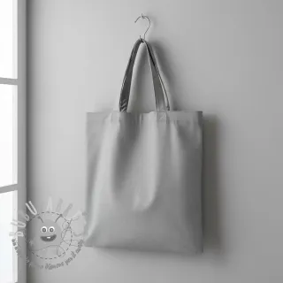 Popeline di cotone rock grey