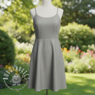 Popeline di cotone rock grey