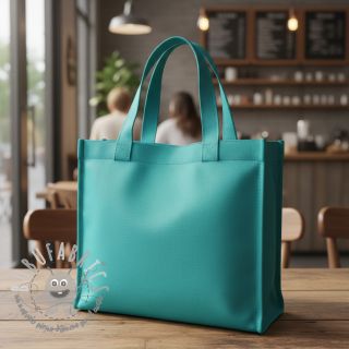 Popeline di cotone turquoise