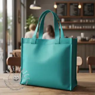 Popeline di cotone turquoise